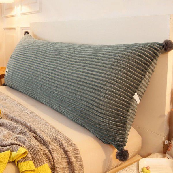 Wholesale Super Sweet Cream Bedhead Cushion ins Wind Backrest Bed Cushion Dormitory Tatami Soft Bag Large Pillow Length